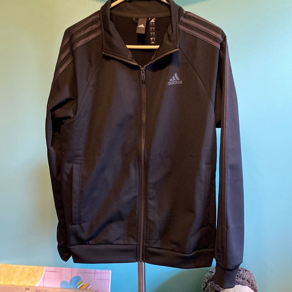NWOT Adidas Small Track Jacket Black